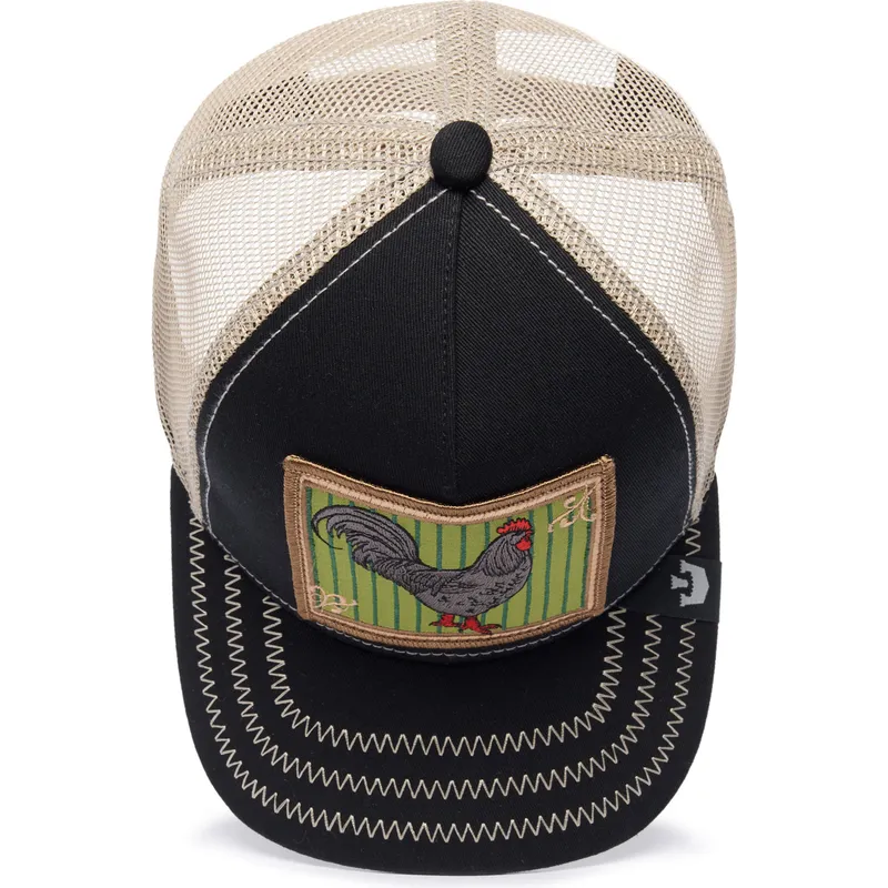 czapki-curva-czarny-snapback-the-farm-de-goorin-bros