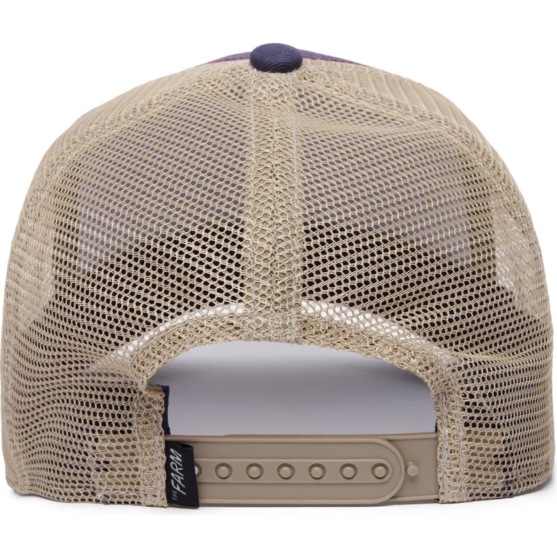 czapki-curva-wielokolorowy-snapback-the-farm-de-goorin-bros czapki-curva-wielokolorowy-snapback-the-farm-de-goorin-bros