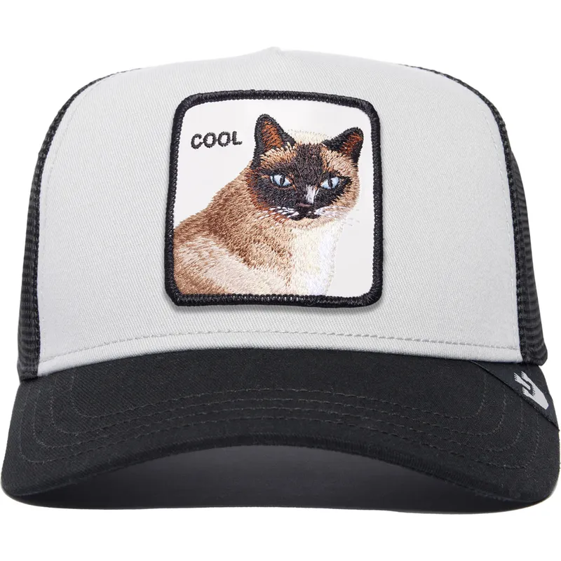 czapka-trucker-bialo-czarna-kot-cool-cat-the-farm-premium-goorin-bros