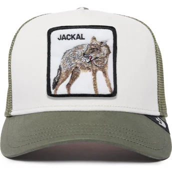 czapka-trucker-biala-i-zielona-szakal-jackal-the-farm-premium-od-goorin-bros