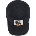 czarna-czapka-z-zakrzywionym-daszkiem-snapback-pies-rottweiler-alpha-dog-100-the-farm-all-over-canvas-od-goorin-bros