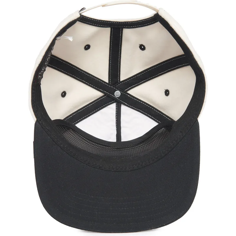 czapka-plaska-biala-i-czarna-snapback-pantera-black-panther-stealth-explorer-the-farm-flats-od-goorin-bros