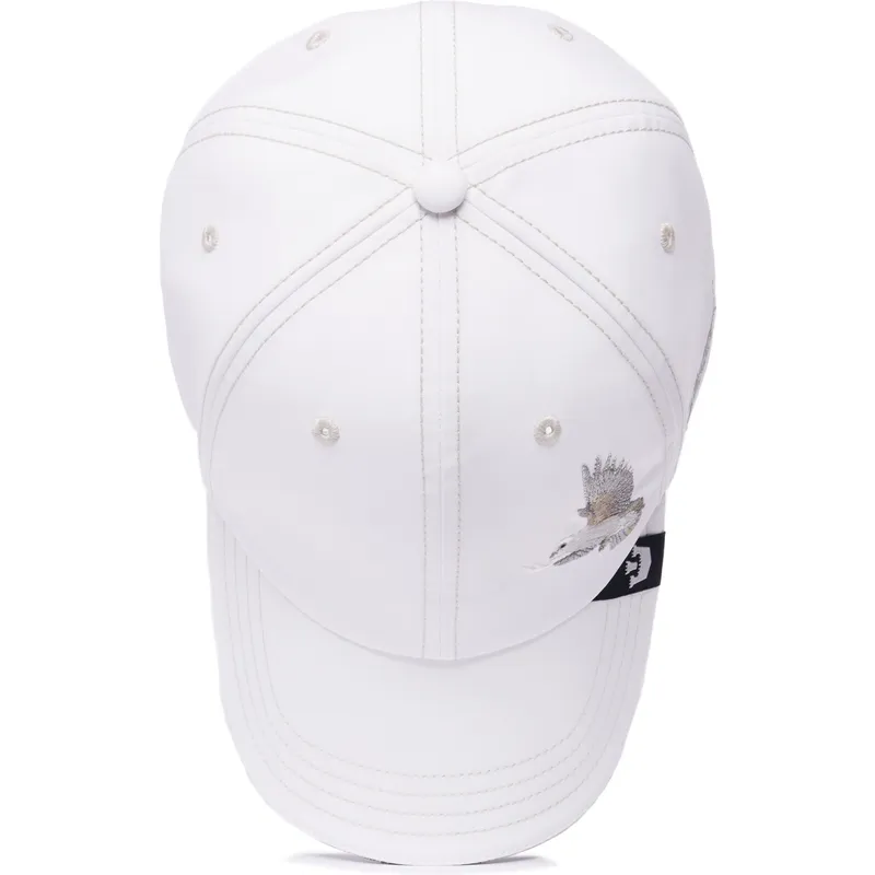 biala-regulowana-czapka-z-daszkiem-golab-2-blessed-2-b-stressed-the-farm-lady-balls-goorin-bros