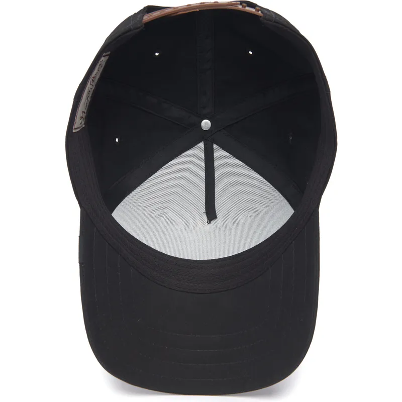 czapki-curva-czarny-snapback-the-farm-de-goorin-bros