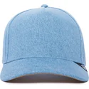 snapback-z-niebieskim-zakrzywionym-daszkiem-the-farm-nude-denim-od-goorin-bros