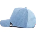 snapback-z-niebieskim-zakrzywionym-daszkiem-the-farm-nude-denim-od-goorin-bros