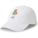czapki-curva-bialy-tasma-regulowana-polo-ralph-lauren