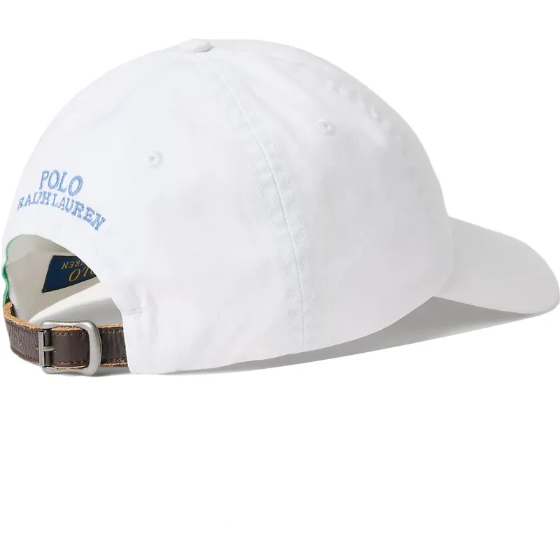 czapki-curva-bialy-tasma-regulowana-polo-ralph-lauren