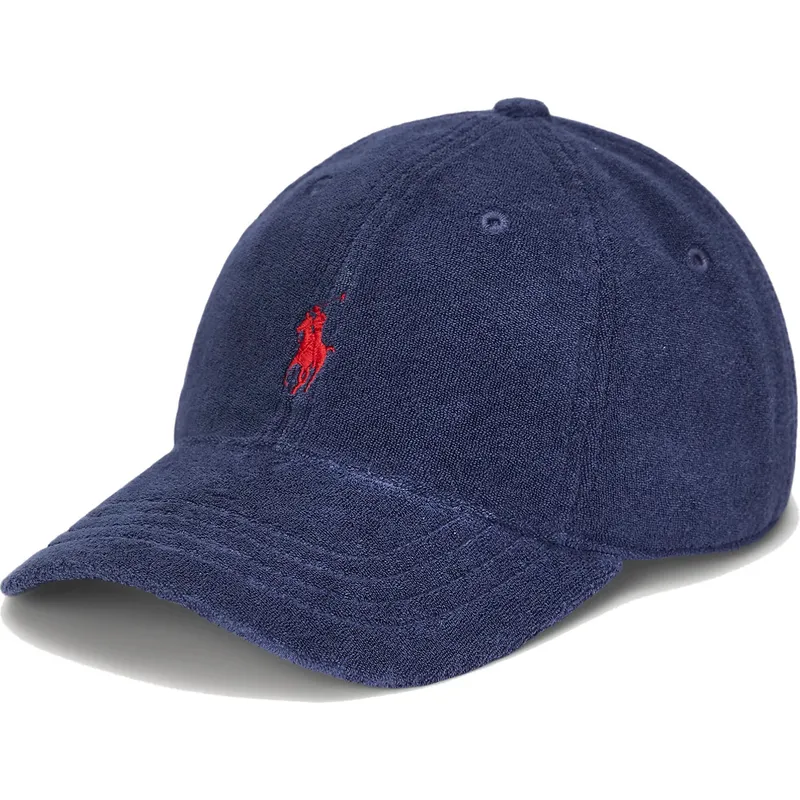 czapki-curva-granatowy-tasma-regulowana-polo-ralph-lauren czapki-curva-granatowy-tasma-regulowana-polo-ralph-lauren