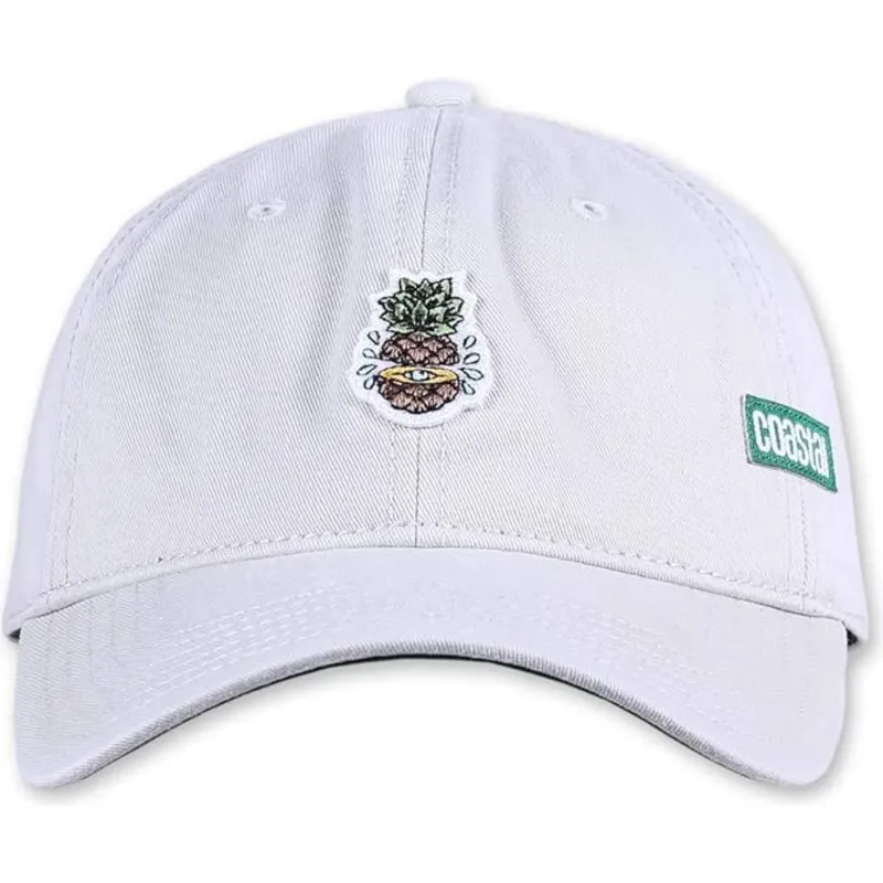 regulowana-bezowa-czapka-z-daszkiem-pinapple-od-coastal