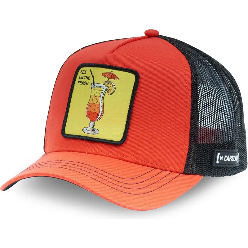 czapki-curva-pomaranczowy-snapback-sex-on-the-beach-koktajle-capslab