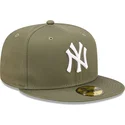 zielona-czapka-z-daszkiem-59fifty-league-essential-new-york-yankees-mlb-od-new-era