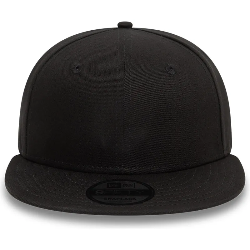 czarna-plaska-czapka-snapback-9fifty-cotton-new-era