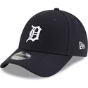 new-era-curved-brim-9forty-the-league-detroit-tigers-mlb-navy-blue-adjustable-cap