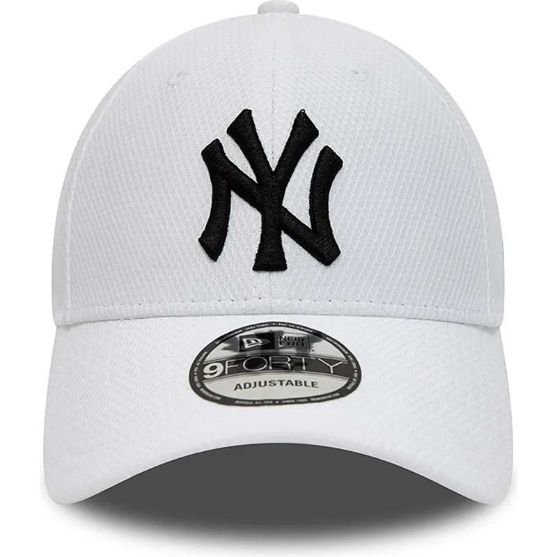 biala-regulowana-czapka-z-zakrzywionym-daszkiem-9forty-diamond-era-essential-new-york-yankees-mlb-new-era
