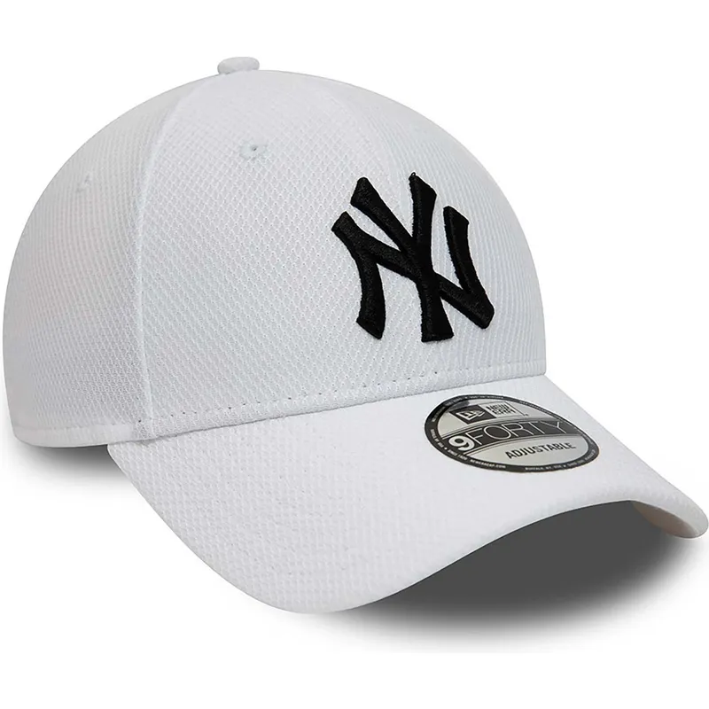 biala-regulowana-czapka-z-zakrzywionym-daszkiem-9forty-diamond-era-essential-new-york-yankees-mlb-new-era