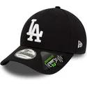 czarna-regulowana-czapka-z-zakrzywionym-daszkiem-9forty-repreve-league-essential-los-angeles-dodgers-mlb-new-era