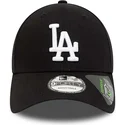 czarna-regulowana-czapka-z-zakrzywionym-daszkiem-9forty-repreve-league-essential-los-angeles-dodgers-mlb-new-era