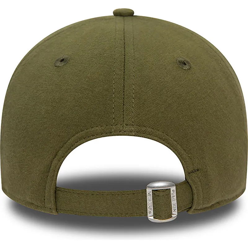 czapki-curva-zielony-tasma-regulowana-9forty-jersey-essential-new-york-yankees-mlb-new-era