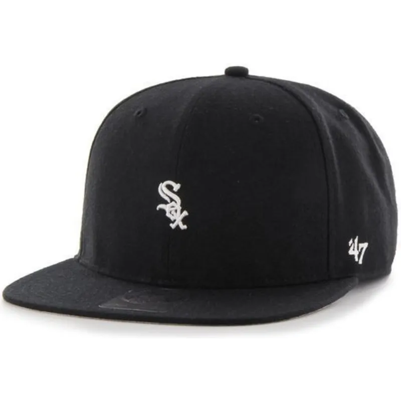czapki-plana-czarny-snapback-chicago-white-sox-mlb-47-brand czapki-plana-czarny-snapback-chicago-white-sox-mlb-47-brand
