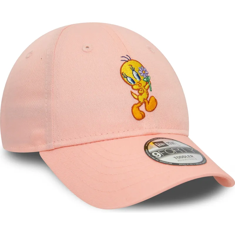 czapki-curva-roz-tasma-regulowana-dla-dziecka-9forty-piolin-looney-tunes-new-era