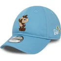 niebieska-zakrzywiona-regulowana-czapka-dziecieca-9forty-z-diablem-tasmanskim-looney-tunes-od-new-era