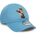 niebieska-zakrzywiona-regulowana-czapka-dziecieca-9forty-z-diablem-tasmanskim-looney-tunes-od-new-era