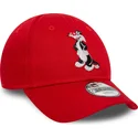 czerwona-regulowana-czapka-z-daszkiem-dla-dzieci-9forty-z-sylwestrem-looney-tunes-od-new-era