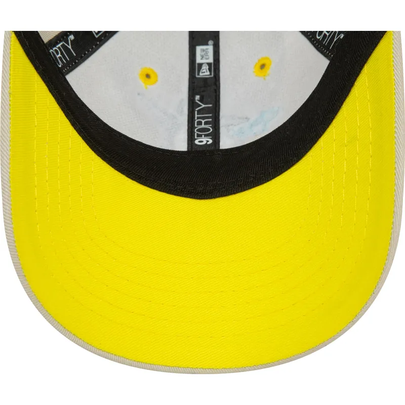 czapki-curva-bezowy-tasma-regulowana-dla-dziecka-9forty-character-pinguino-new-era