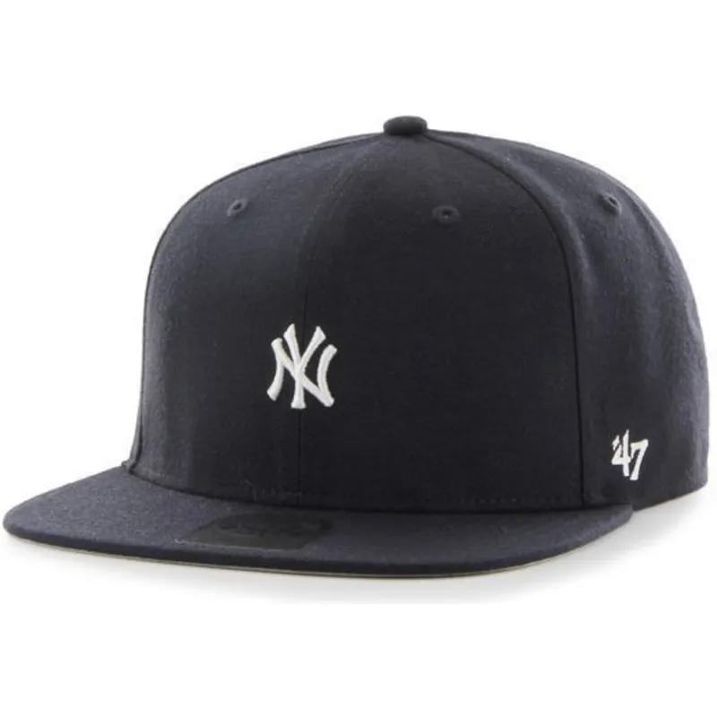 czapki-plana-granatowy-snapback-new-york-yankees-mlb-47-brand