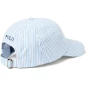 polo-ralph-lauren-curved-brim-cotton-seersucker-blue-and-white-adjustable-cap