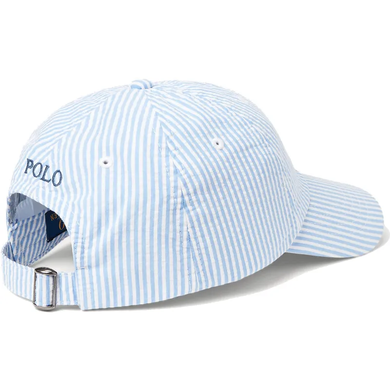 czapki-curva-niebieski-tasma-regulowana-polo-ralph-lauren