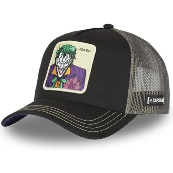 Czapka trucker czarno-szara Joker JKR3 DC Comics od Capslab