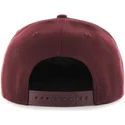 czapki-plana-czerwony-snapback-granate-grande-new-york-yankees-mlb-47-brand