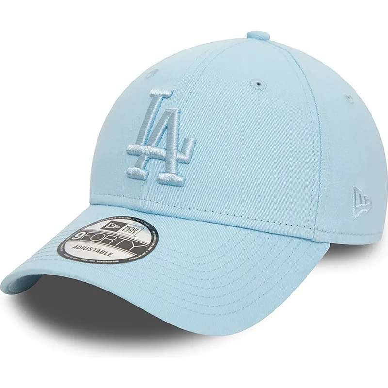 czapki-curva-niebieski-tasma-regulowana-claro-claro-9forty-league-essential-los-angeles-dodgers-mlb-new-era