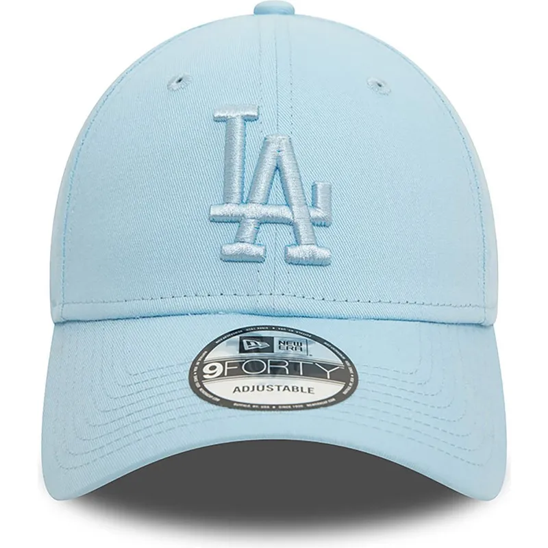 czapki-curva-niebieski-tasma-regulowana-claro-claro-9forty-league-essential-los-angeles-dodgers-mlb-new-era