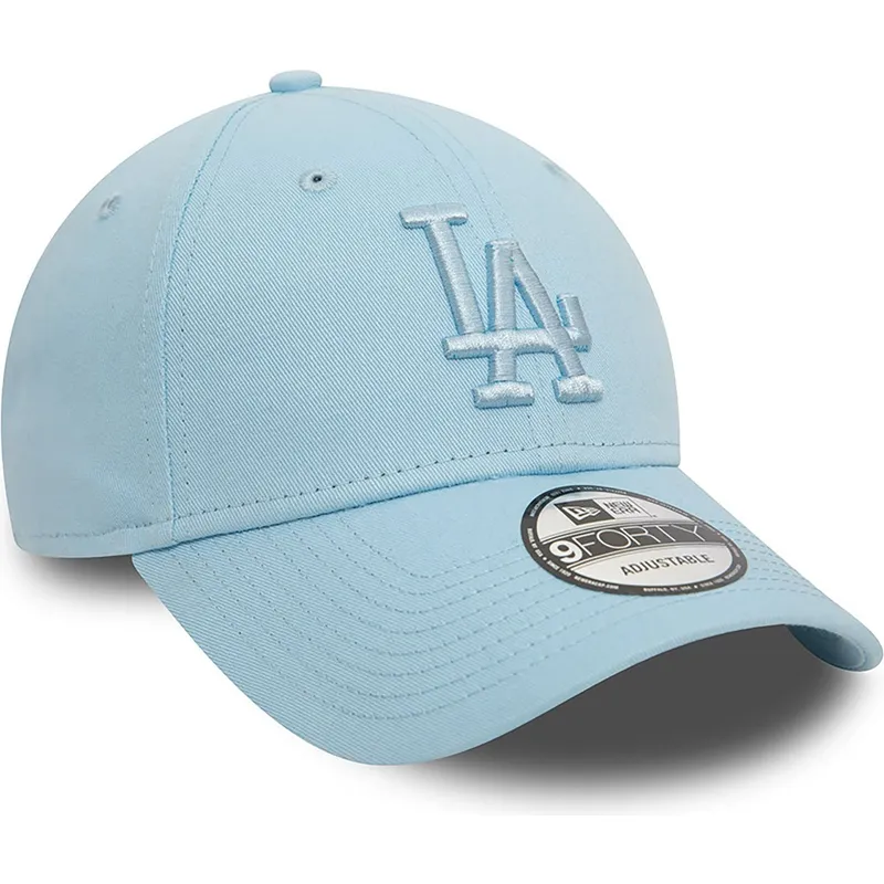 czapki-curva-niebieski-tasma-regulowana-claro-claro-9forty-league-essential-los-angeles-dodgers-mlb-new-era