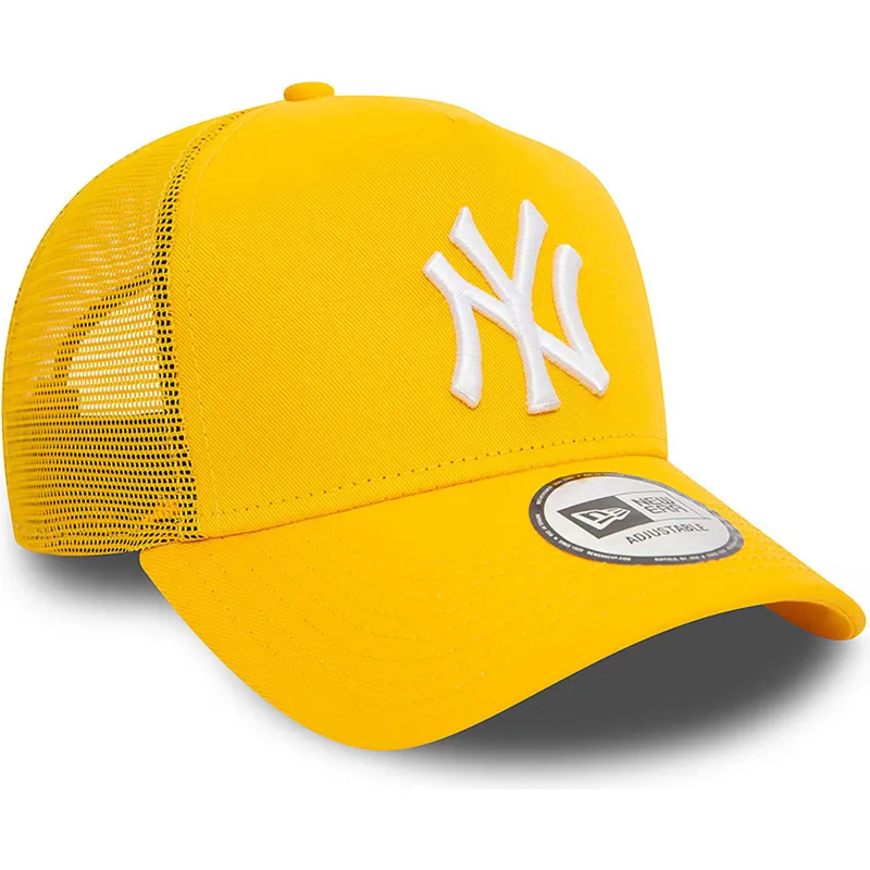 czapki-curva-zolty-snapback-a-frame-league-essential-new-york-yankees-mlb-new-era czapki-curva-zolty-snapback-a-frame-league-essential-new-york-yankees-mlb-new-era