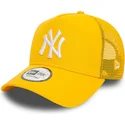 czapki-curva-zolty-snapback-a-frame-league-essential-new-york-yankees-mlb-new-era