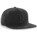 czarna-plaska-czapka-snapback-z-czarnym-logo-boston-red-sox-mlb-sure-shot-od-47-brand