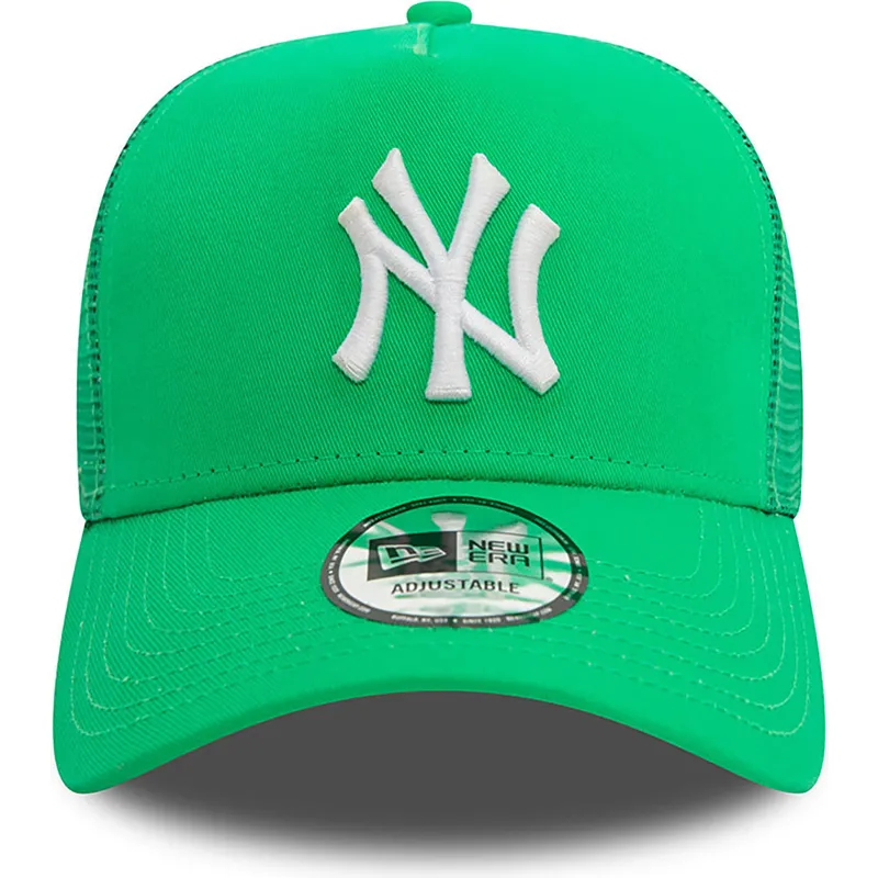 czapki-curva-zielony-snapback-a-frame-league-essential-new-york-yankees-mlb-new-era