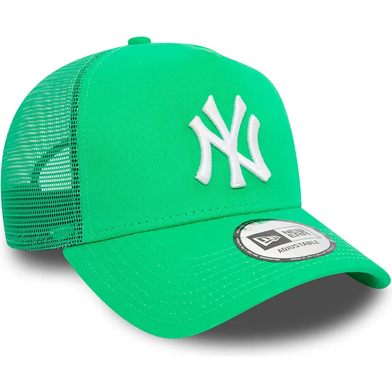 czapki-curva-zielony-snapback-a-frame-league-essential-new-york-yankees-mlb-new-era