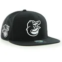 czapki-plana-czarny-snapback-de-mascota-baltimore-orioles-mlb-47-brand