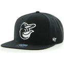 czapki-plana-czarny-snapback-de-mascota-baltimore-orioles-mlb-47-brand
