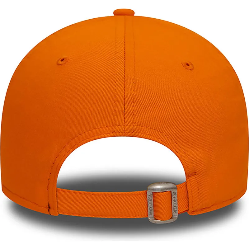 czapki-curva-pomaranczowy-tasma-regulowana-9forty-league-essential-los-angeles-dodgers-mlb-new-era