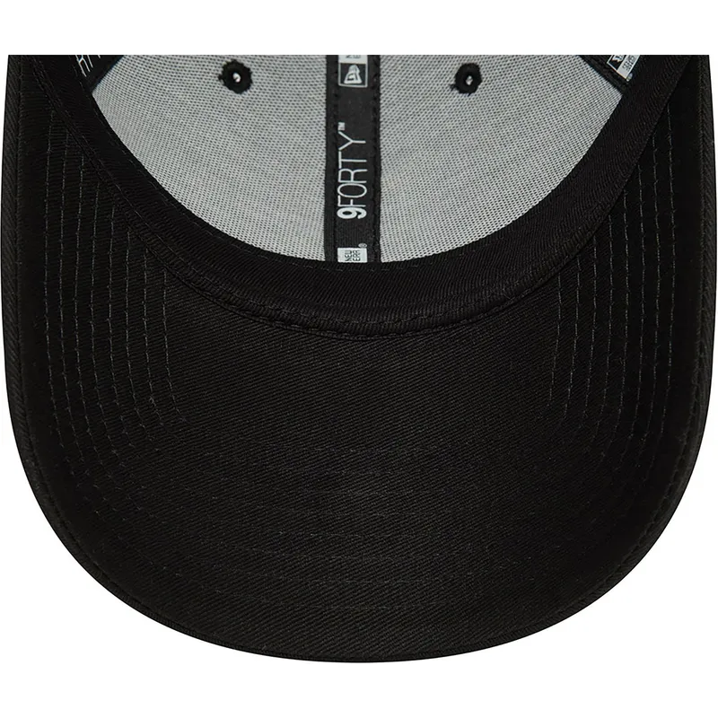 czarna-regulowana-czapka-z-zakrzywionym-daszkiem-z-zielonym-logo-9forty-team-outline-los-angeles-dodgers-mlb-marki-new-era