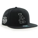 czapki-plana-czarny-snapback-los-angeles-dodgers-mlb-47-brand