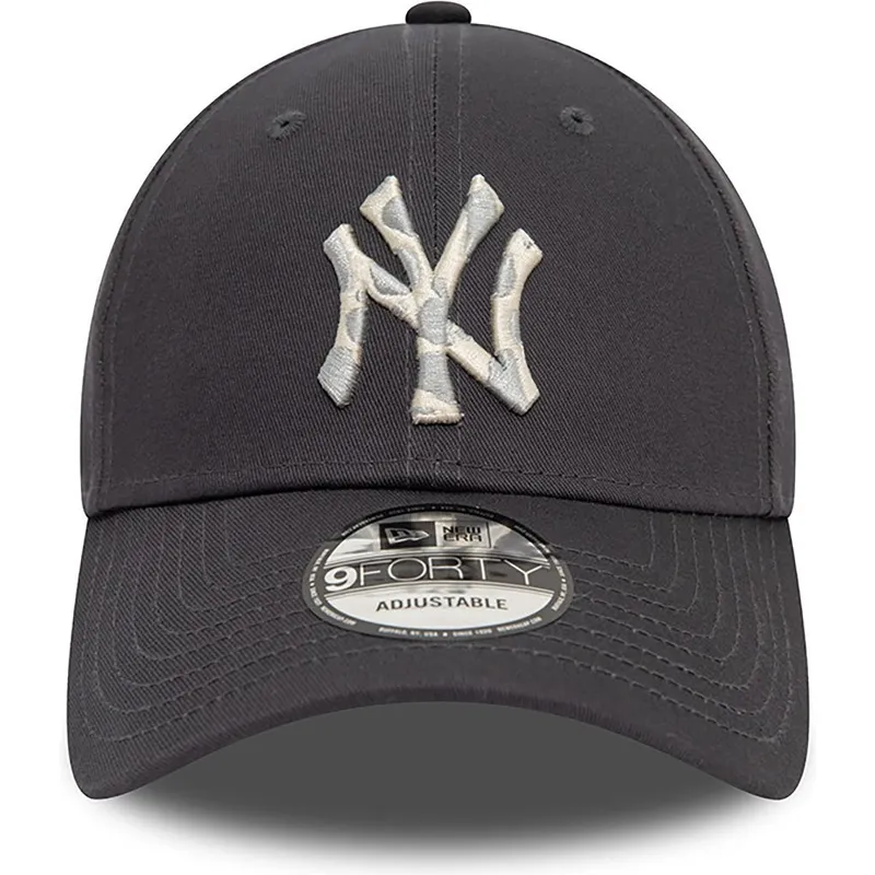 regulowana-szara-czapka-z-zakrzywionym-daszkiem-9forty-animal-infill-new-york-yankees-mlb-od-new-era