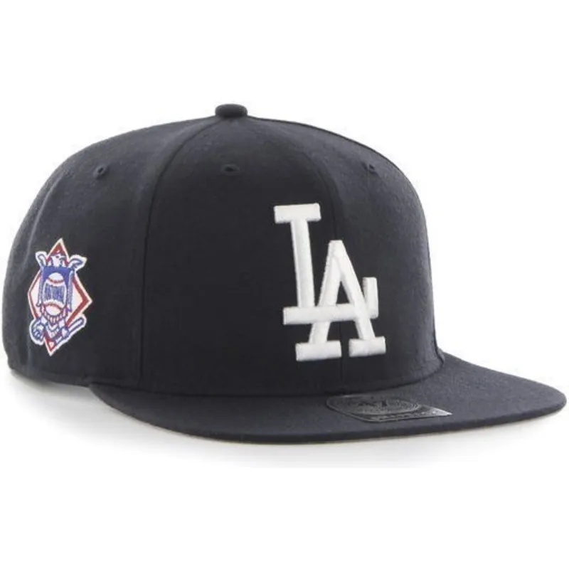 czapki-plana-granatowy-snapback-los-angeles-dodgers-mlb-47-brand