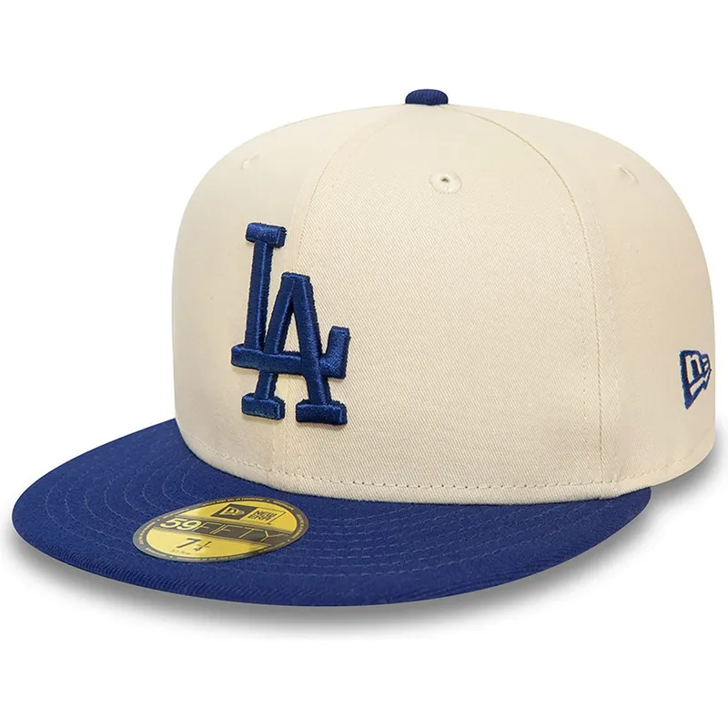 czapki-plana-bezowy-dopasowany-59fifty-team-colour-los-angeles-dodgers-mlb-new-era czapki-plana-bezowy-dopasowany-59fifty-team-colour-los-angeles-dodgers-mlb-new-era